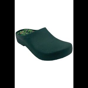 MUK LUKS Women's Garden Clog and Glove Set Green/Floral -